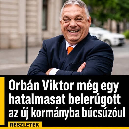 Megtette, amit sokan előre sejthettek: Orbán Viktor búcsúzóul még odaszúrt Magyar Péternek. A politikai üzenet nagy visszhangot váltott ki, és már most látszik, hogy ez nem marad következmények nélkül. Erre a fordulatra sokan nem számítottak.