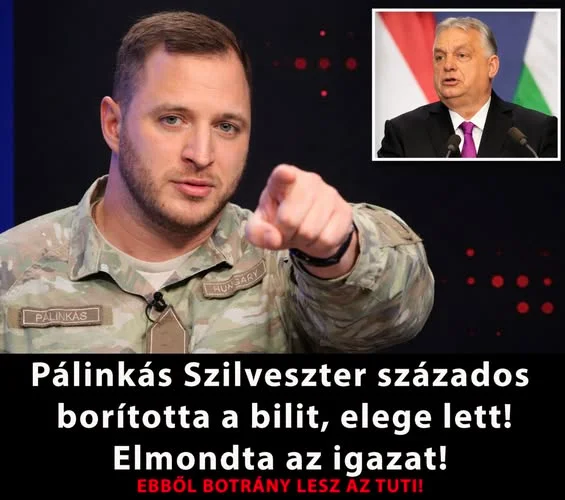 Pálinkás Szilveszter százados kitálalt: súlyos állításokat fogalmazott meg a honvédség állapotáról: