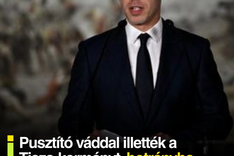 Pusztító váddal illették a Tisza-kormányt, botrányba akarták keverni Magyar Péteréket az ópusztaszeri ülés után