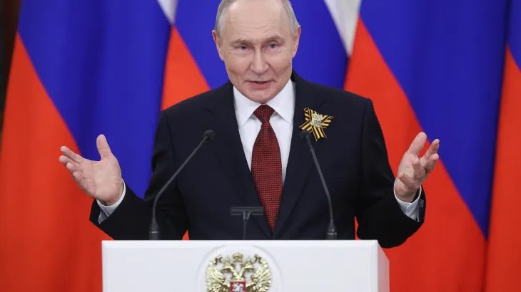 Putyin bejelentette: Az ukrán konfliktus a végéhez közeledik.