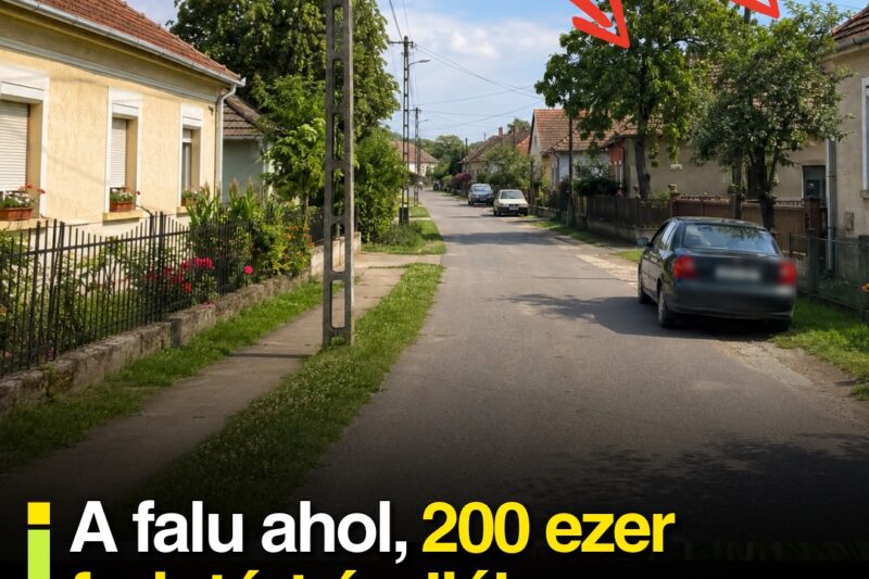 200 ezer forintért árulják a házakat nagy portával és megművelhető kerttel