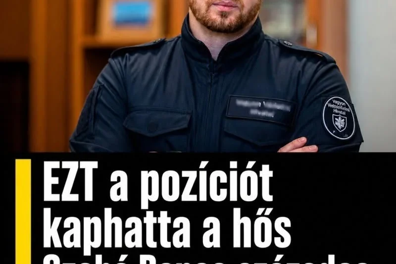 Most jött!!! Bekövetkezett a felfoghatatlan! EZT a pozíciót kaphatta a hős Szabó Bence százados – ERRE ki számított?! – Mutatjuk:
