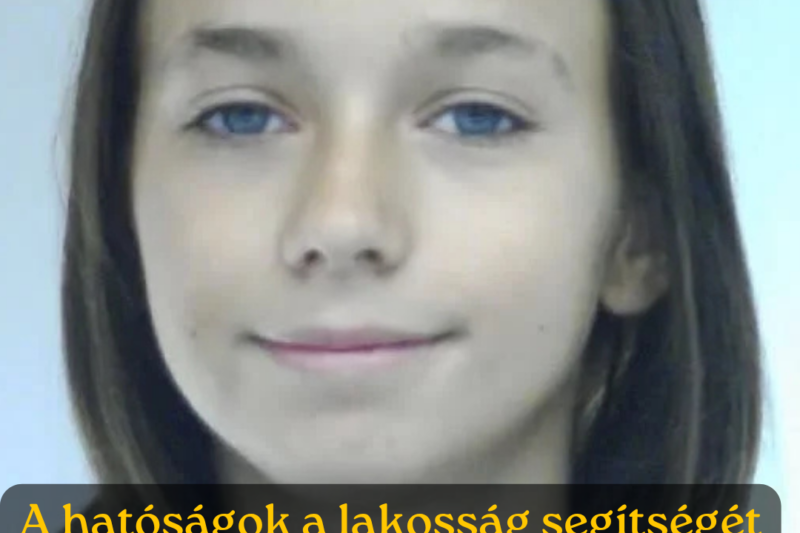 13 éves kislány tűnt el Miskolcról. Petrát égen földön keresik, és semmi nyoma