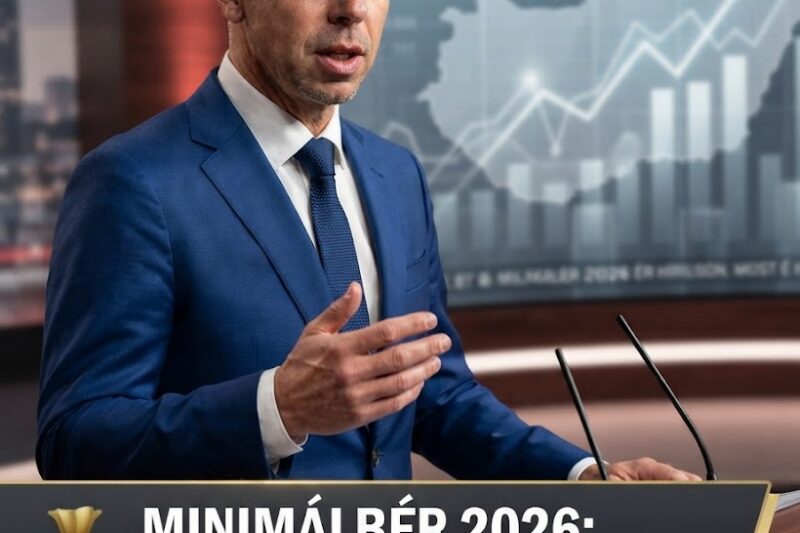 💰 Minimálbér 2026 – Most kaptuk a hírt! Ha ez valóban így lesz, nagy változás jöhet a magyar fizetéseknél! 👇