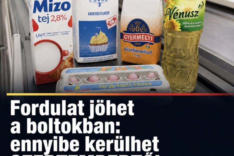 Fordulat jöhet a boltokban: ennyibe kerülhet SZEPTEMBERTŐL a cukor, a liszt, az étolaj és a tojás – MindenegybenBlog