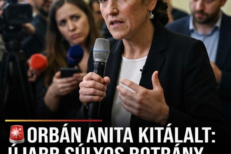 🚨 Orbán Anita kitálalta az eddigi legarcátlanabb botrányt – komoly politikai következmények jöhetnek
