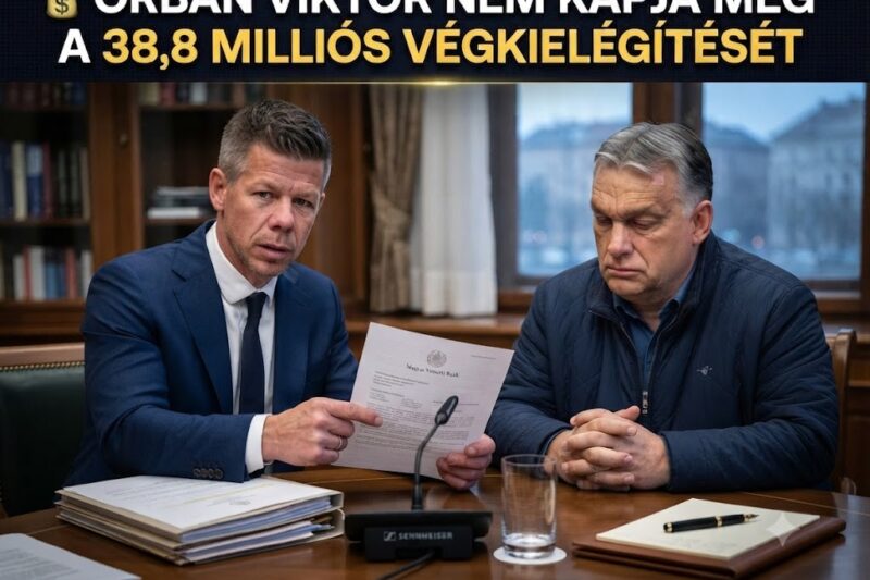 💰 Orbán Viktor nem kapja meg a 38,8 milliós végkielégítését – megvan az indok