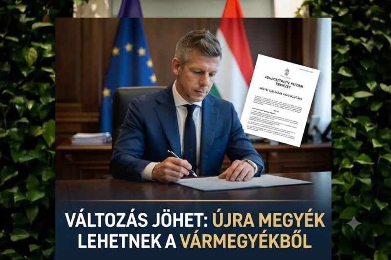🏛️ VÁLTOZÁS JÖHET: ÚJRA MEGYÉK LEHETNEK A VÁRMEGYÉKBŐL