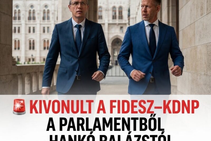🚨 Kivonultak a Fidesz képviselői: Magyar Péter intett, Hankó Balázst elnémították – Magyarország Kincsei