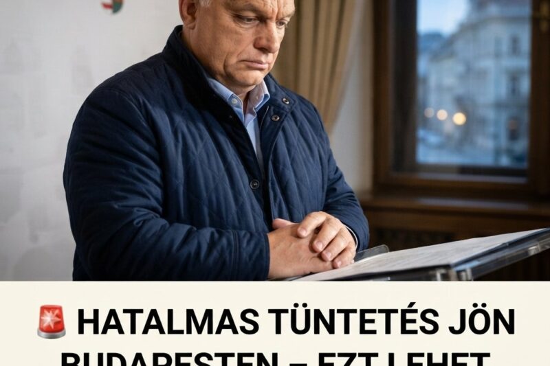 🚨 HATALMAS TÜNTETÉS JÖN BUDAPESTEN – EZT LEHET TUDNI RÓLA! – frissvilag.com