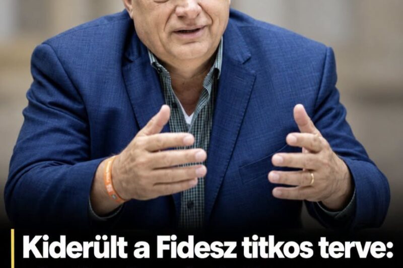 Kiderült a Fidesz titkos terve: októberben indulhat a nagy DOBÁS !