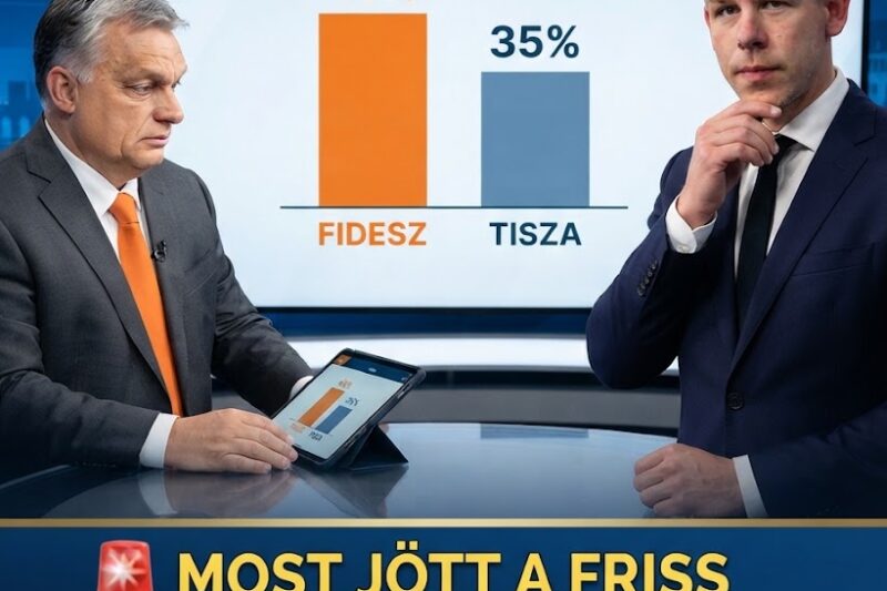 Újabb politikai földrengést jelez egy friss közvélemény-kutatás: a Závecz Research mérése szerint a Tisza Párt támogatottsága a választás után még tovább nőtt, miközben a Fidesz tábora jelentősen szűkült.