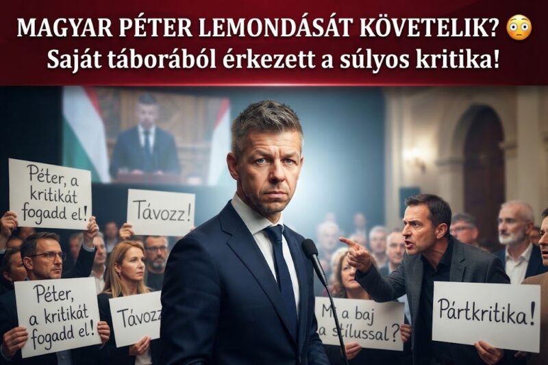 MAGYAR PÉTER LEMONDÁSÁT KÖVETELIK? SAJÁT TÁBORÁBÓL ÉRKEZETT A LEGSÚLYOSABB KRITIKA, ÉS EZ MÉG NEM MINDEN-flora